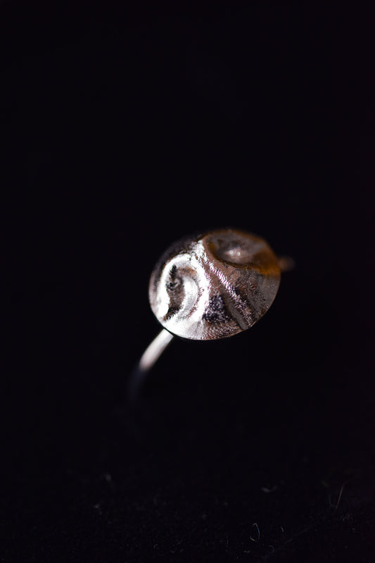 925 Silver Nose Print Ring