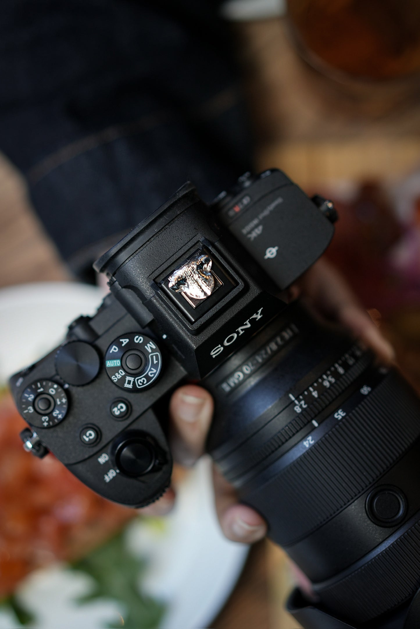 925 Silver Imprint Camera Hot Shoe Cover