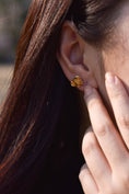 Load image into Gallery viewer, Imprint Earrings - 18K Gold
