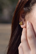 Load image into Gallery viewer, Imprint Earrings - 18K Gold
