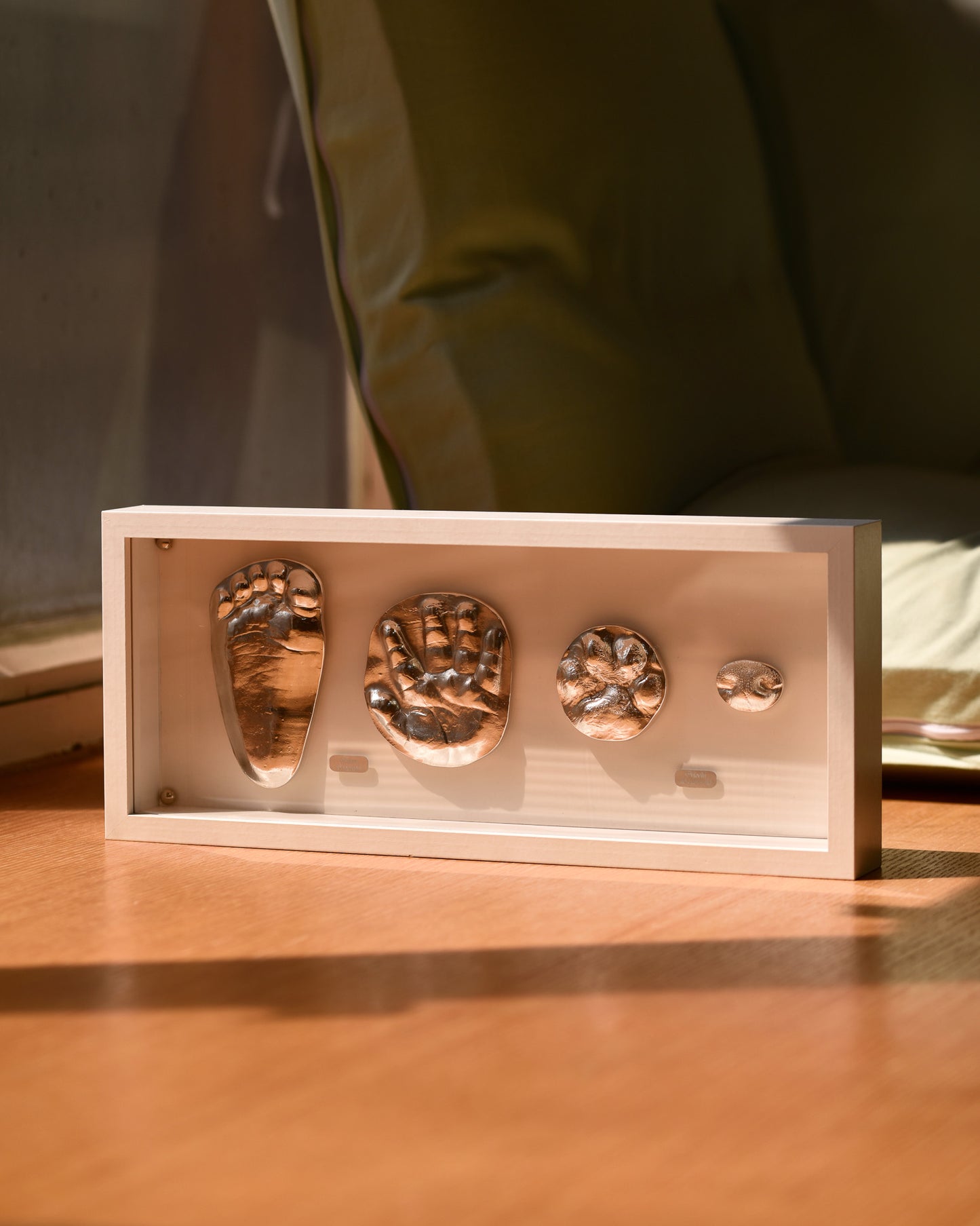 925 Silver New Born Baby & Pet-print Decoration