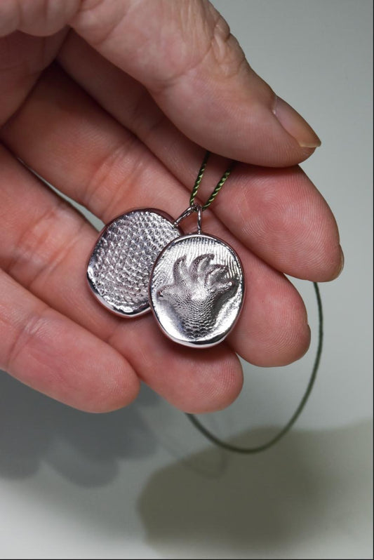 【CAT / EXOTIC PET】Double-side - Imprint Pendant
