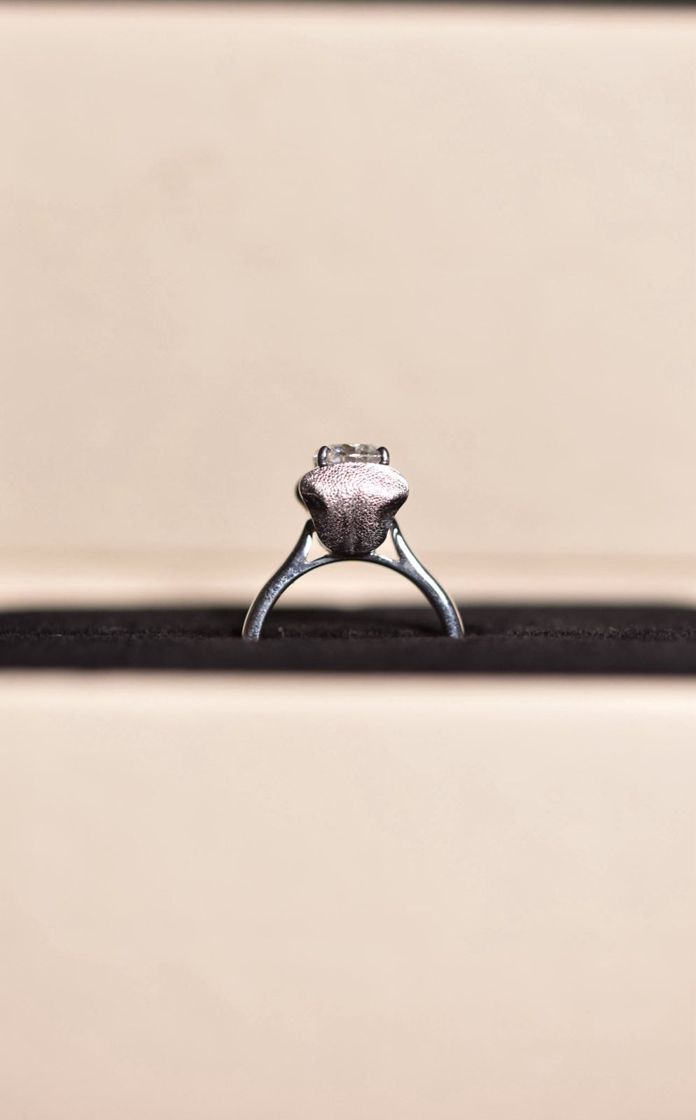 925純銀紋印求婚戒指（不含鑽石）