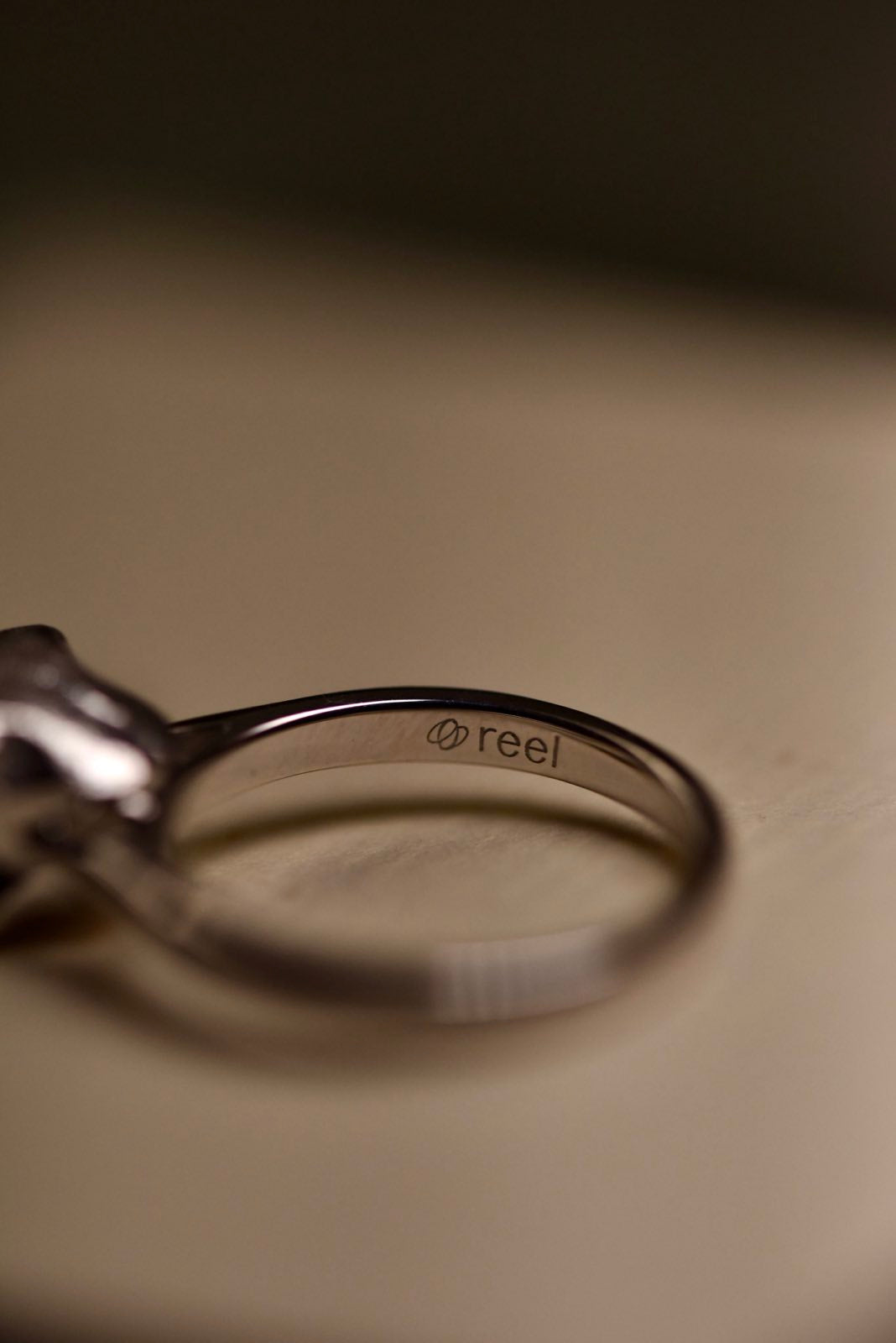 925純銀紋印求婚戒指（不含鑽石）